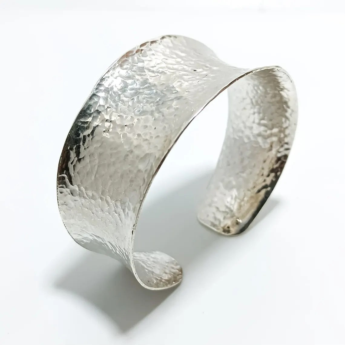 SILVER BRACELET - Cuff Reverse Camber Bracelet