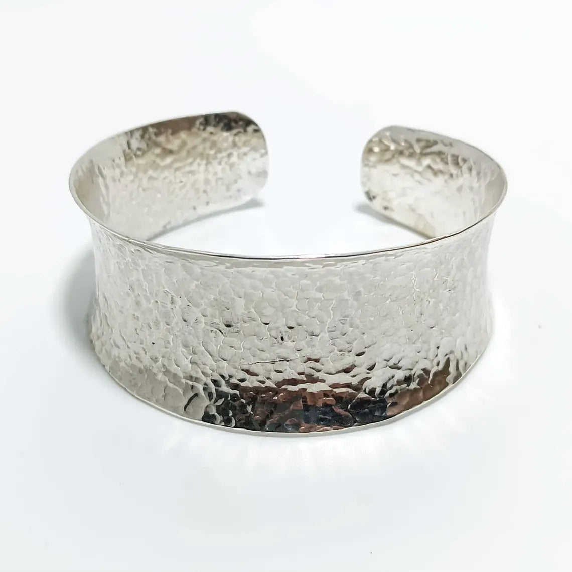 SILVER BRACELET - Cuff Reverse Camber Bracelet