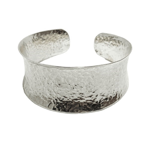 SILVER BRACELET - Cuff Reverse Camber Bracelet