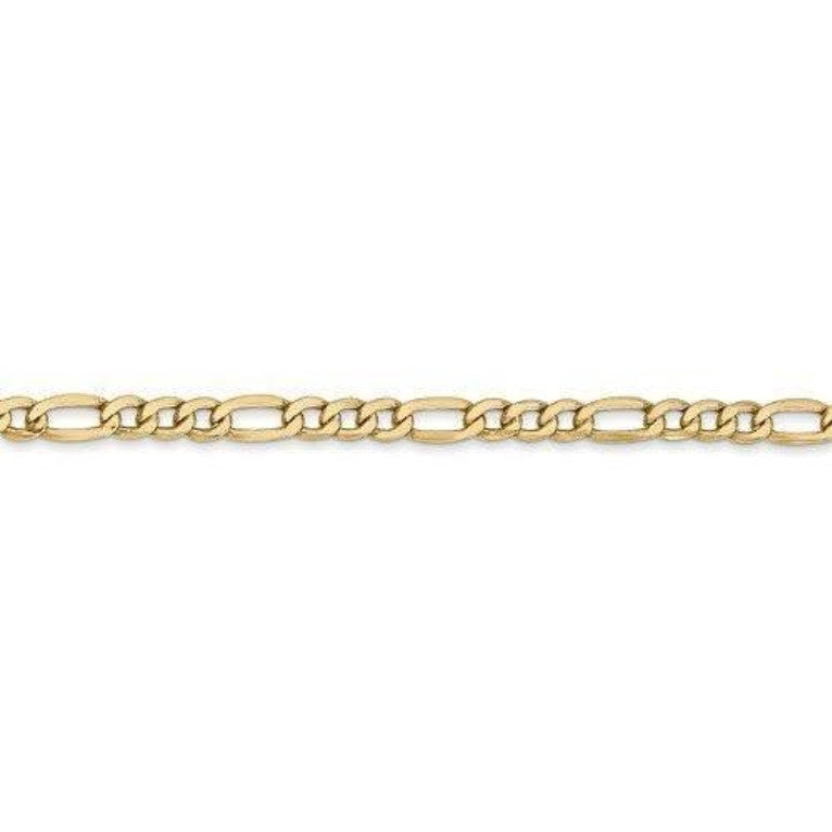 GOLD BRACELET - Figaro
