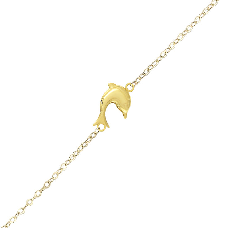 GOLD BRACELET - Dolphin