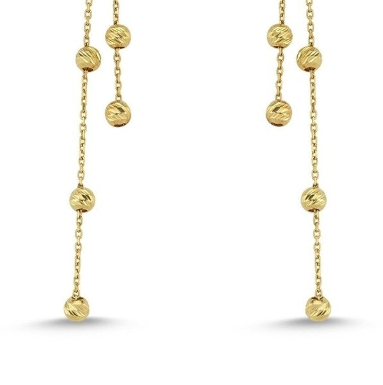 GOLD EARRING - Multiple Dorika