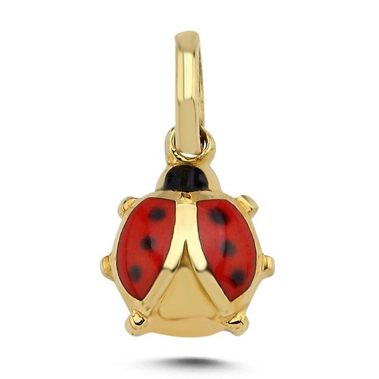 GOLD PENDANT - Ladybug