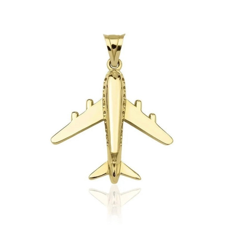 GOLD PENDANT - Plane