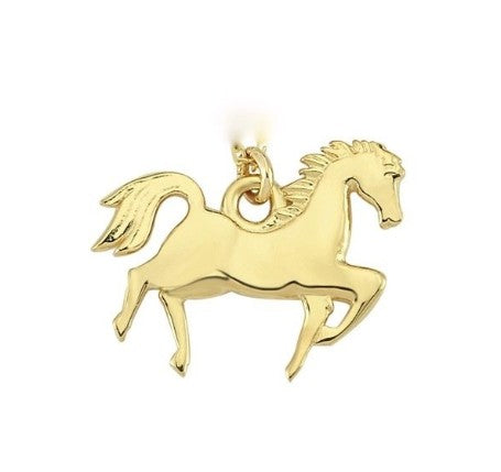 GOLD PENDANT - Horse