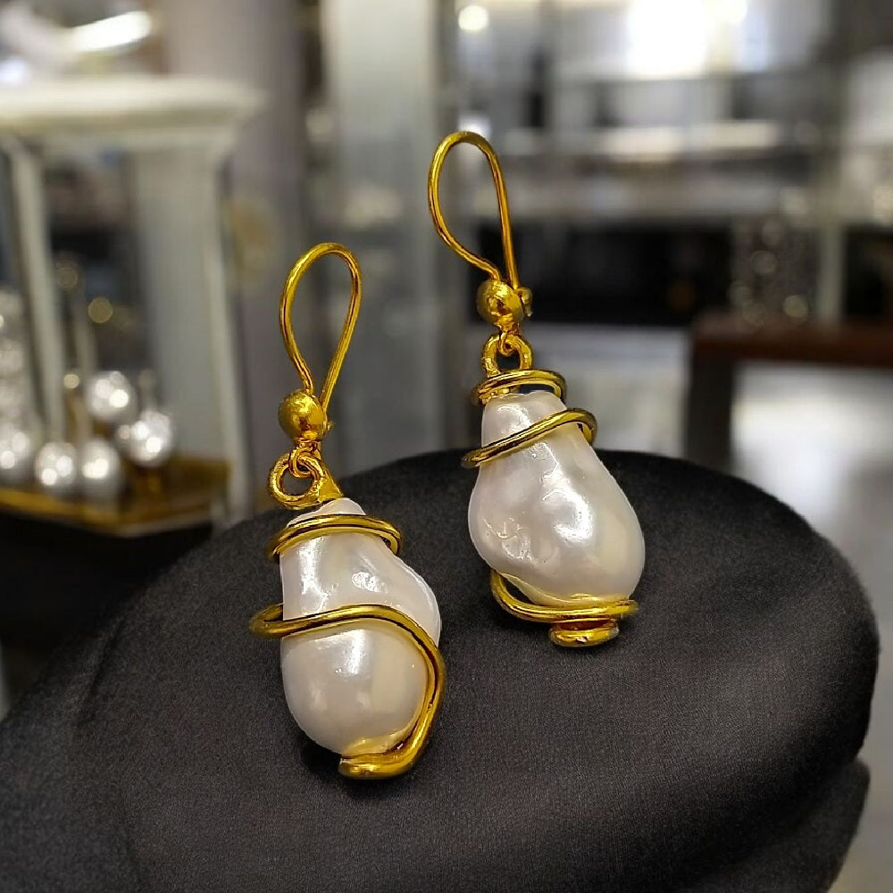 Gold Vermeil Earring - Amorphous Earrings