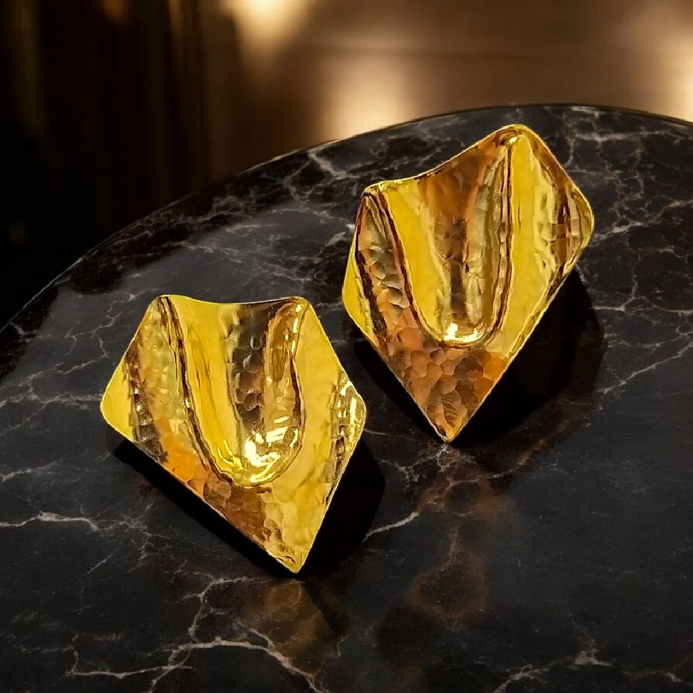 Gold Vermeil Earring - Spanish Dance Earrings