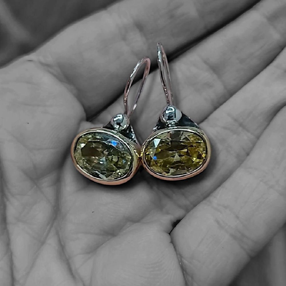 Gold Vermeil Earring - String Earrings