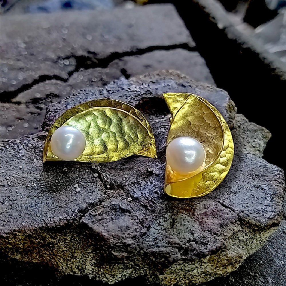 Gold Vermeil Earring - Mademoiselle Mini Earrings