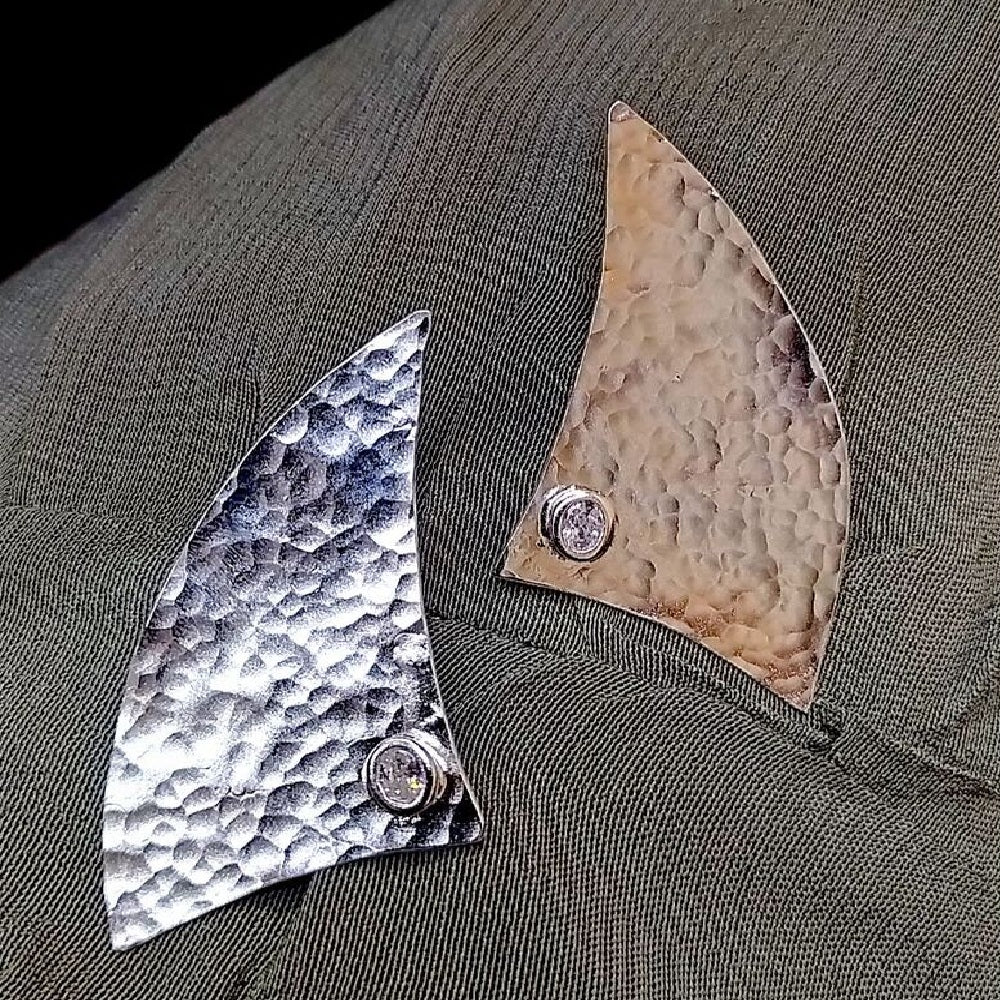 Gold Vermeil Earring - Sail Earrings