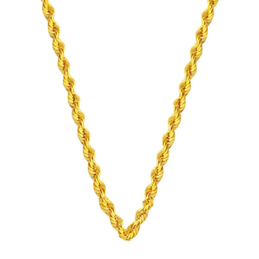 GOLD CHAIN NECKLACE - Rope Chain 2,20 mm