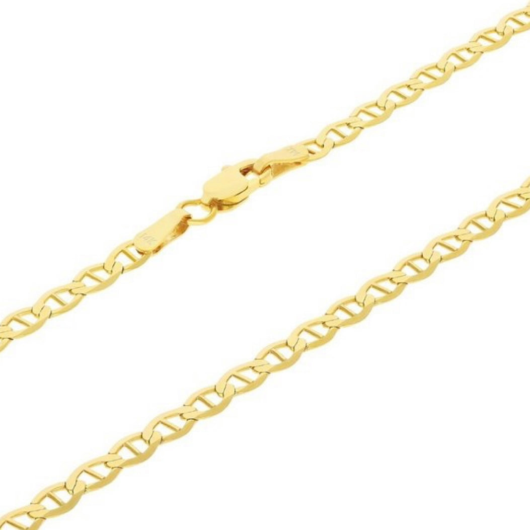GOLD CHAIN NECKLACE - Mariner Chain 1,80 mm