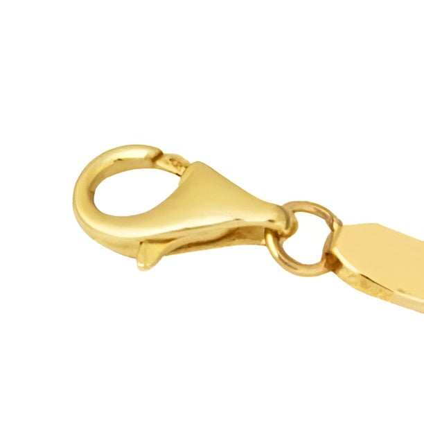 GOLD CHAIN NECKLACE - Figaro Chain 2,87 mm