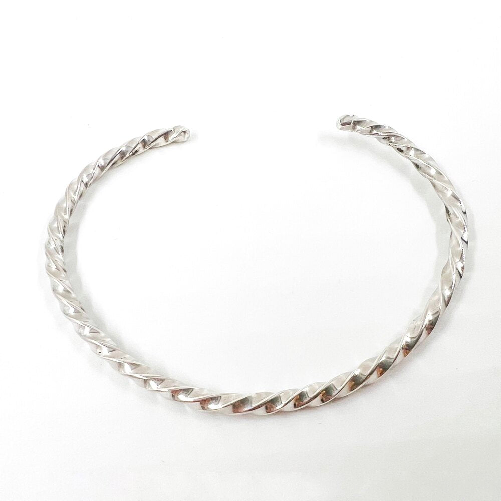 Silver Bracelet Handmade Auger Bracelet - Sterling Silver