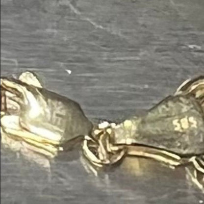 GOLD BRACELET - Figaro