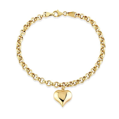 GOLD BRACELET - Heart