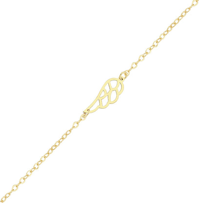 GOLD BRACELET - Angel Wing
