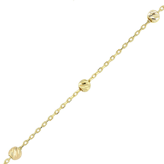 14K Gold Bracelet-Bulk Dorika Gold Chain Bracelet