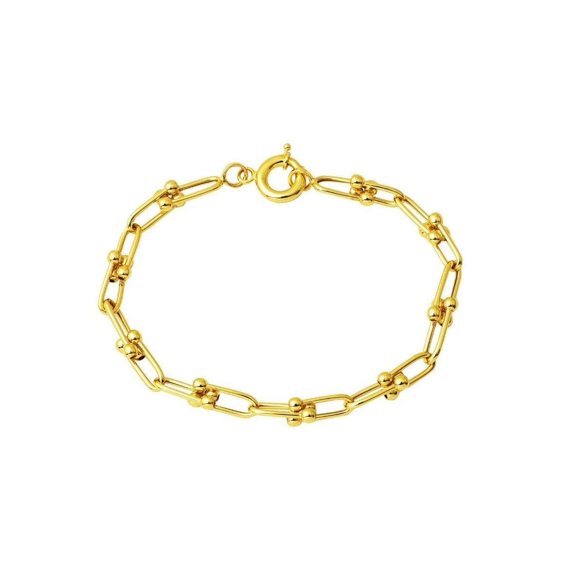 14K Gold Bracelet-14 Carat Tiffany Gold Bracelet