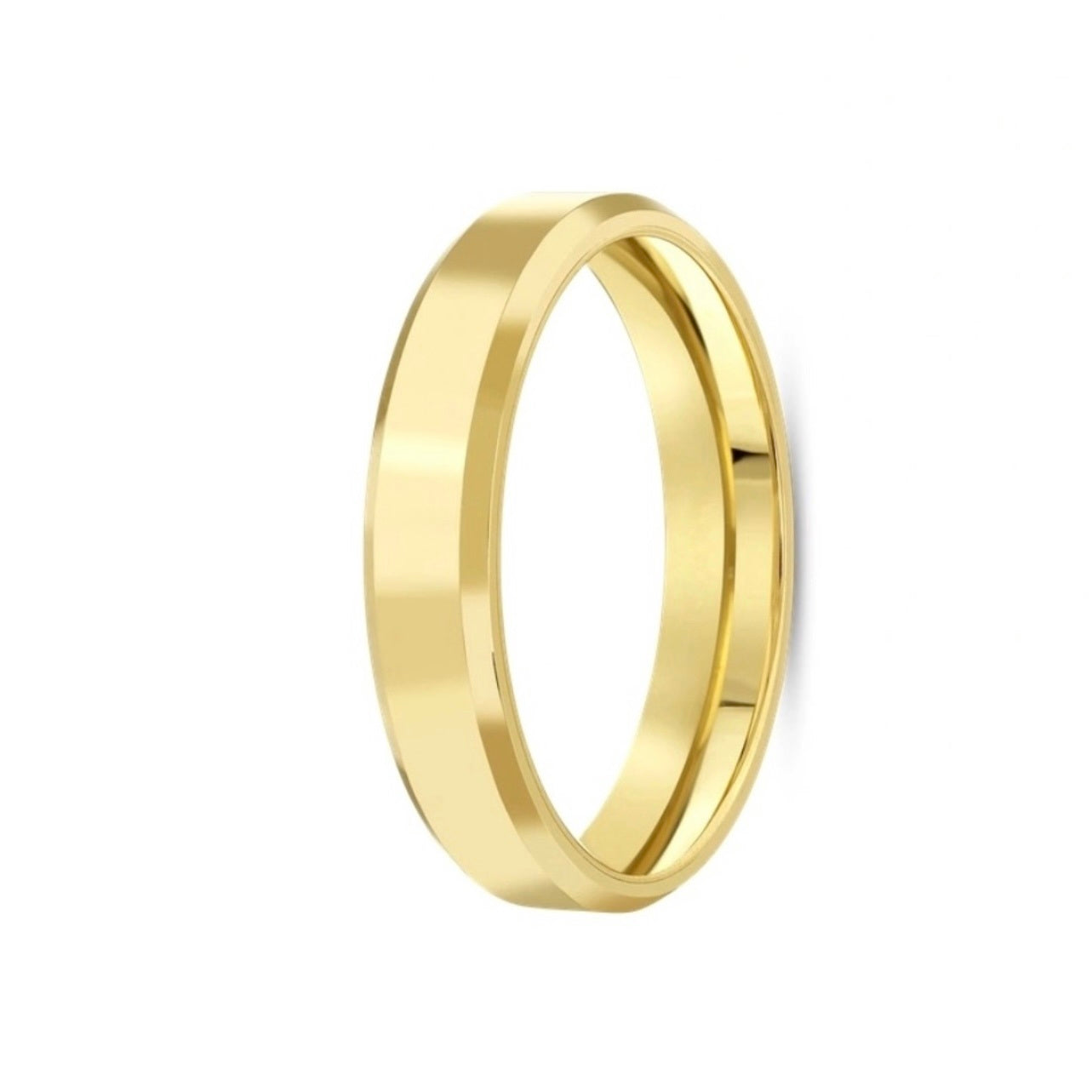 14K Gold Ring-Wedding Ring 4 Mm