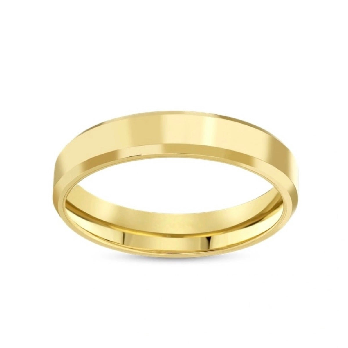 14K Gold Ring-Wedding Ring 4 Mm