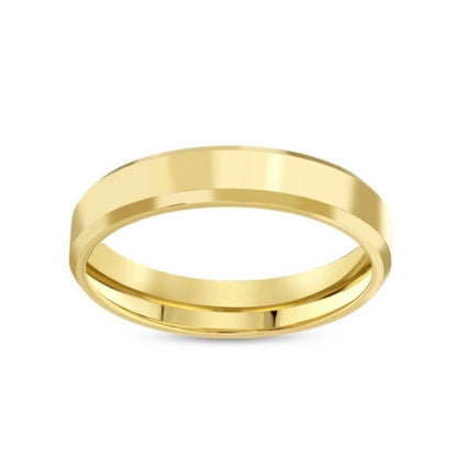 14K Gold Ring-Wedding Ring 4 Mm