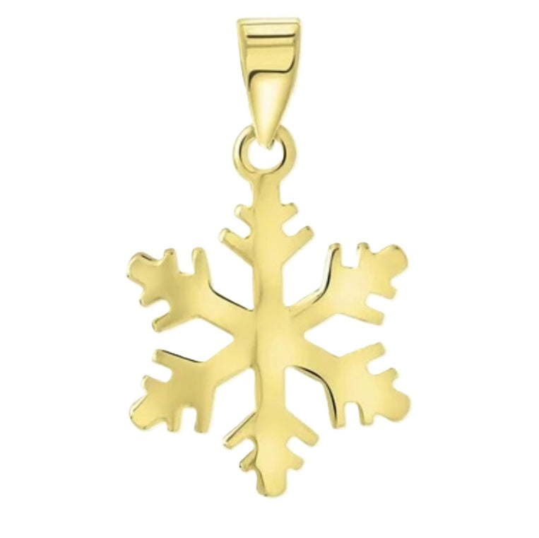 GOLD NECKLACE - Snowflake Top