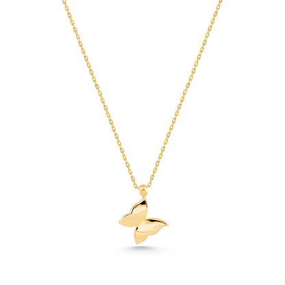 GOLD NECKLACE - Butterfly