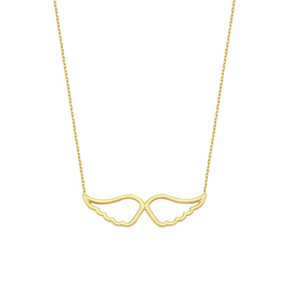 GOLD NECKLACE - Angel Wing
