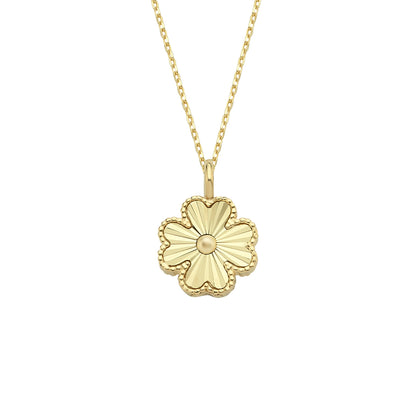 GOLD NECKLACE - Clover