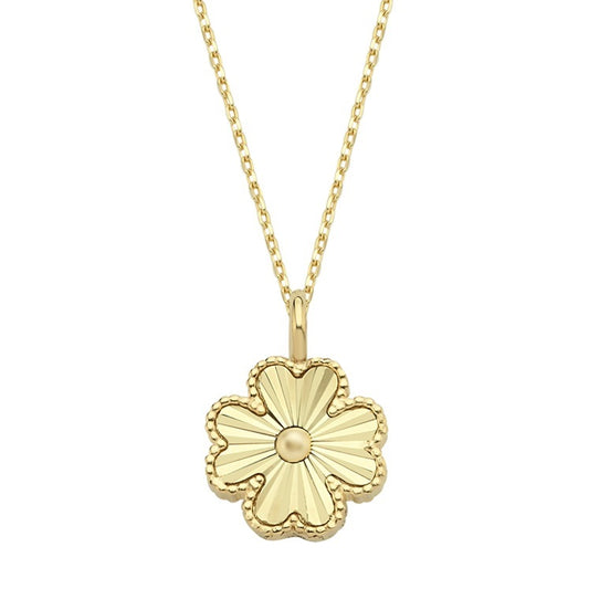GOLD NECKLACE - Clover
