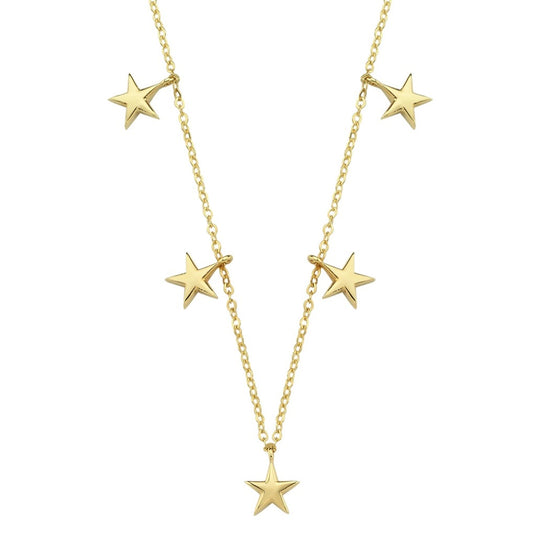 GOLD NECKLACE - 5 Star V