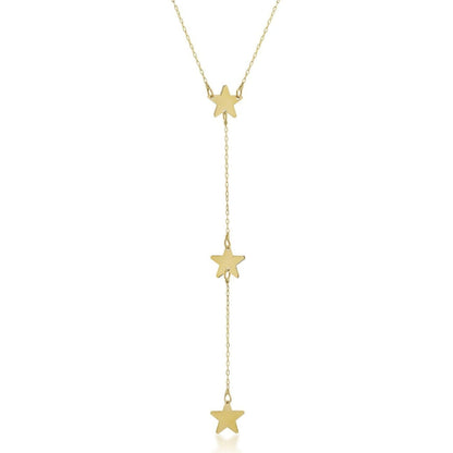 GOLD NECKLACE - Y Model Stars
