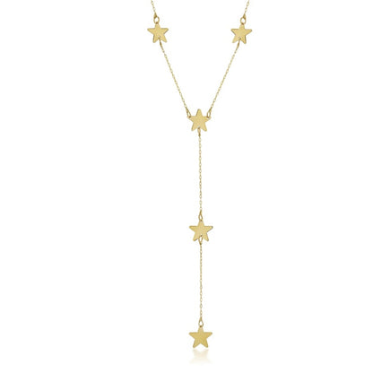 GOLD NECKLACE - Y Model Stars