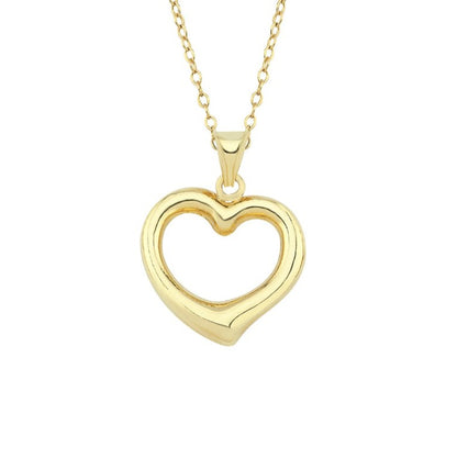 GOLD NECKLACE - Heart Frame