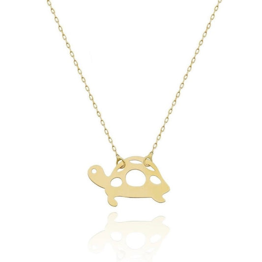 GOLD NECKLACE - Turtle