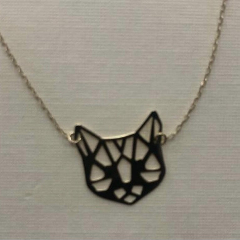 GOLD NECKLACE - Cat