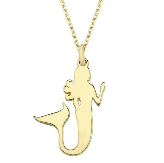 GOLD NECKLACE - Mermaid