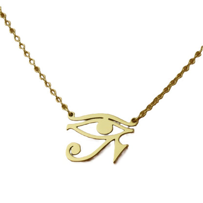 GOLD NECKLACE - Eye of Ra