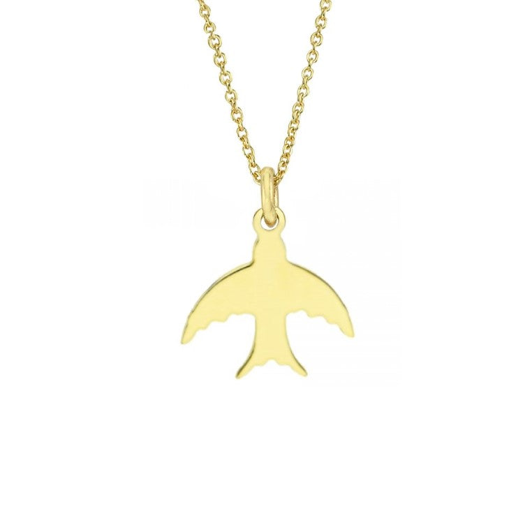 GOLD NECKLACE - Bird Freedom