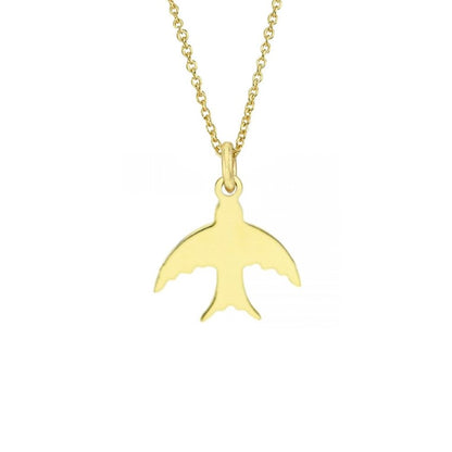 GOLD NECKLACE - Bird Freedom