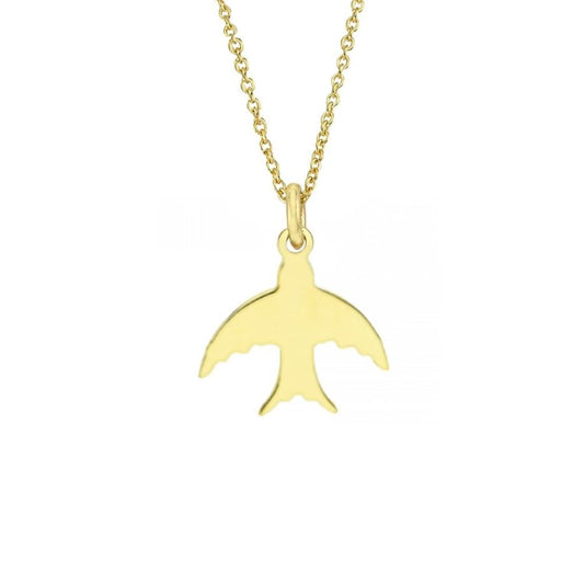 GOLD NECKLACE - Bird Freedom