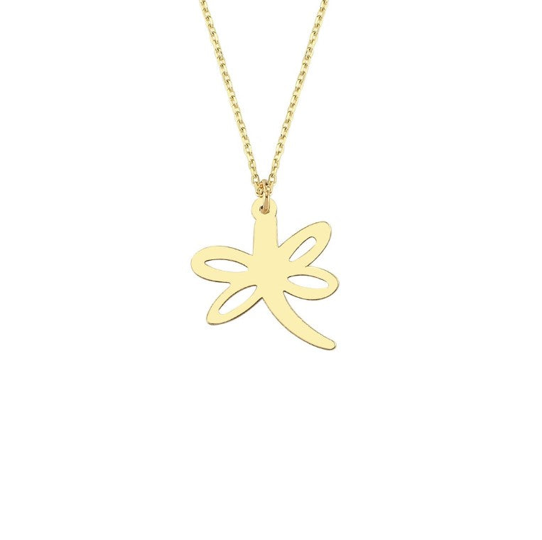 GOLD NECKLACE - Dragonfly