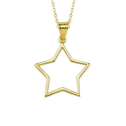 GOLD NECKLACE - Star Frame