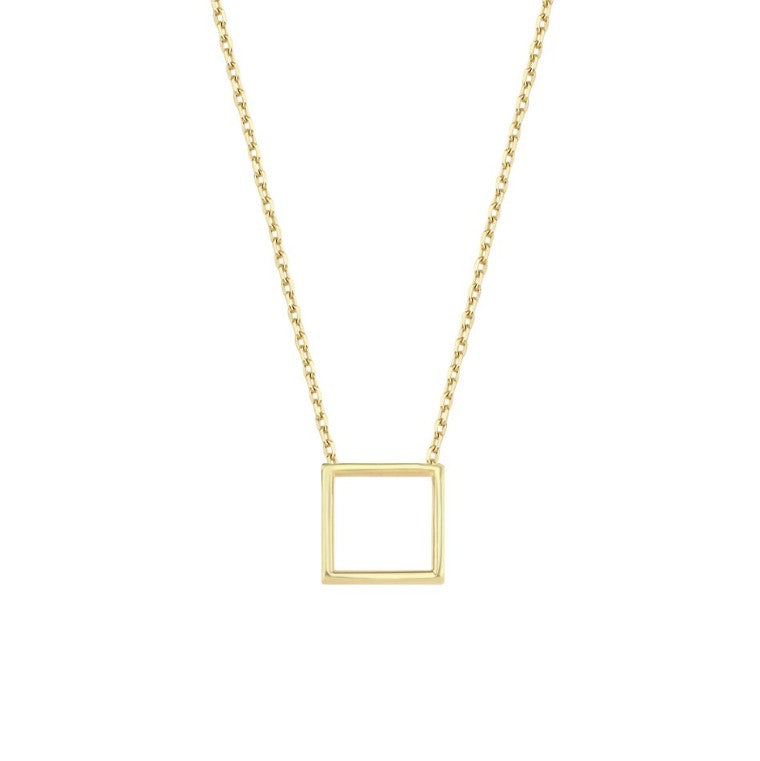 GOLD NECKLACE - Square