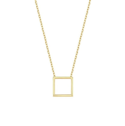 GOLD NECKLACE - Square
