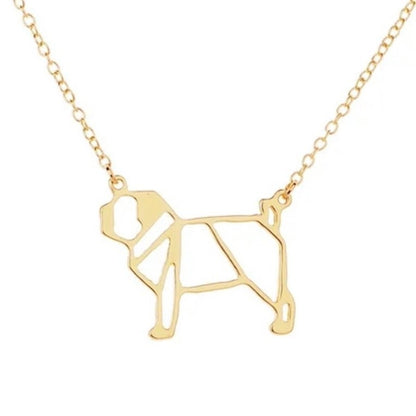 GOLD NECKLACE - Dog