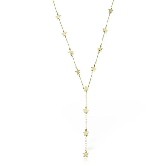 GOLD NECKLACE - Y Model 12 Stars