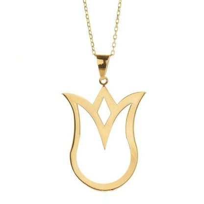 GOLD NECKLACE - Tulip
