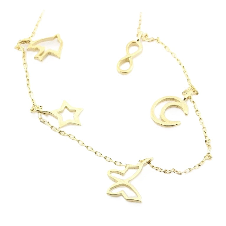 GOLD NECKLACE - Charm